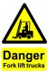 Danger Fork Lift Truck Danger Fork Lift Truck