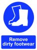 Remove Dirty Footwear