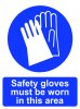 Safety Gloves Must Be Worm